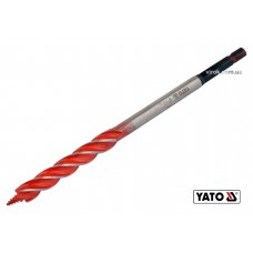 Свердло по дереву YATO 10 x 165 мм HEX- 1/4" HRC 40-45 з 4 пругами