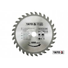 Диск пиляльний по дереву YATO 140 х 16 х 2.8 х 2 мм 30 зубців R.P.M до 10000 1/хв