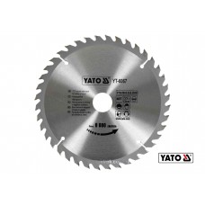 Диск пиляльний по дереву YATO 210 х 30 x 3.2 x 2.2 мм 40 зубців R.P.M до 8000 1/хв