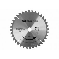Диск пиляльний по дереву YATO 235 x 25.4 x 2.8 x 1.8 мм 36 зубців R.P.M до 7000 1/хв