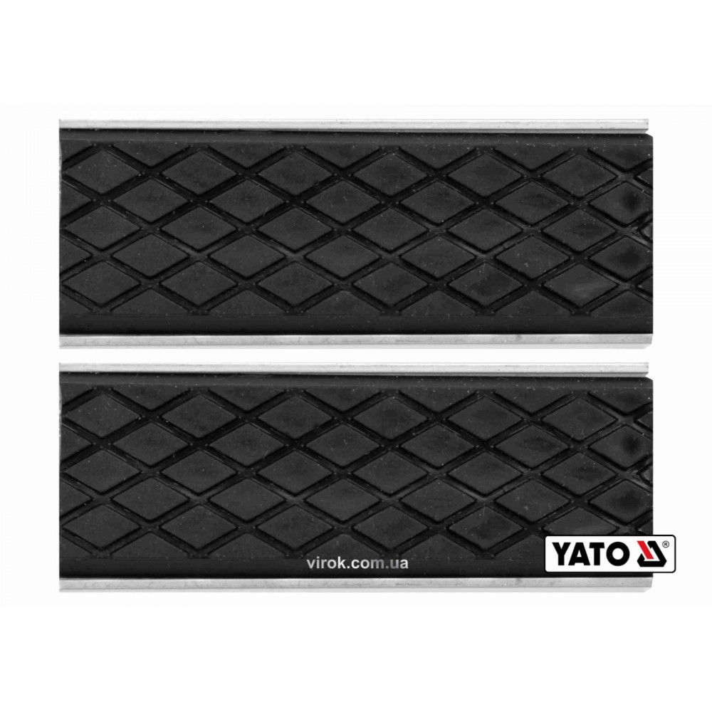 Губки змінні до лещат YATO 75 х 30 х 10 мм Губки змінні до лещат YATO 75 х 30 х 10 мм