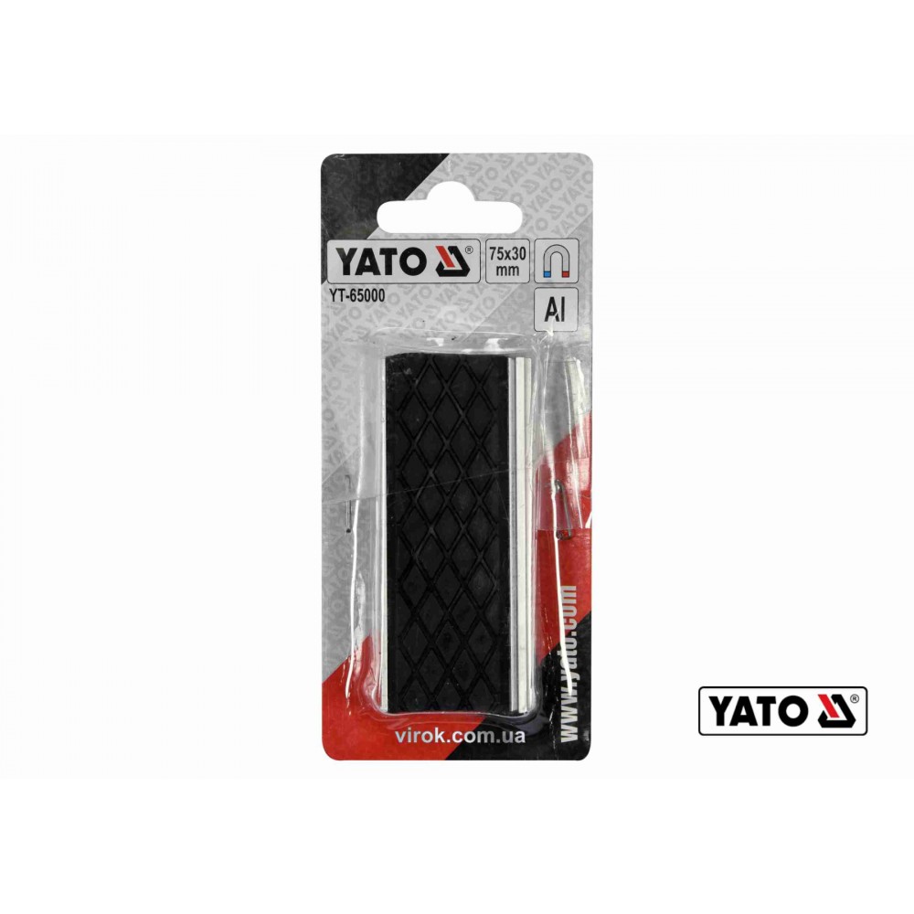 Губки змінні до лещат YATO 75 х 30 х 10 мм Губки змінні до лещат YATO 75 х 30 х 10 мм