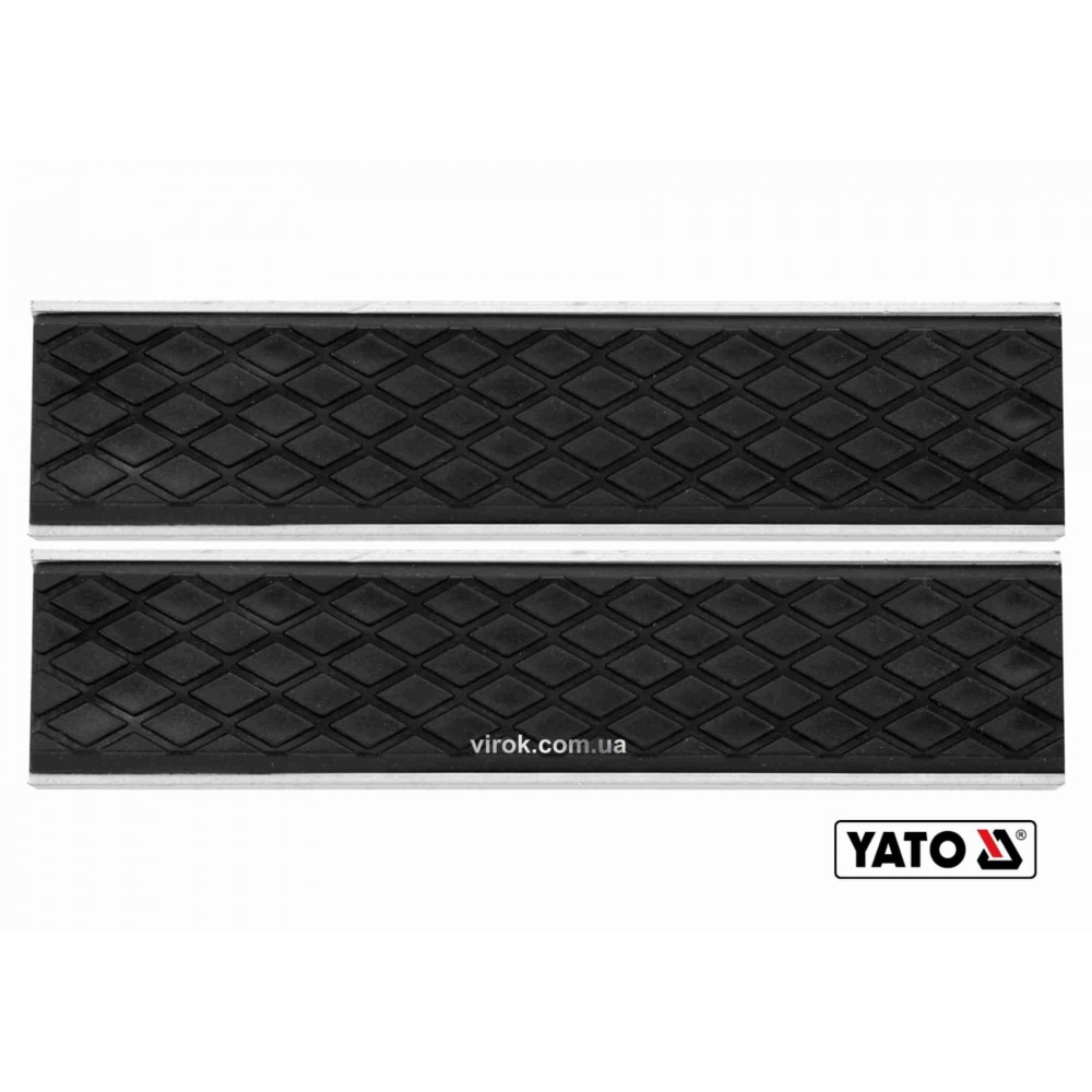 Губки змінні до лещат YATO 125 х 30 х 10 мм Губки змінні до лещат YATO 125 х 30 х 10 мм
