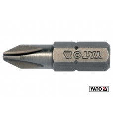 Насадка викруткова YATO "Phillips" PH2 х 25 мм HEX 1/4" 10 шт