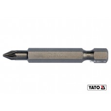 Насадка викруткова YATO "Pozidriv" PZ1 x 50 мм HEX 1/4" 10 шт
