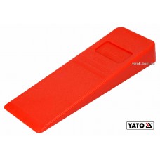 Клин для розколювання дерев пластиковий YATO 205 x 72 x 30 мм 220 г