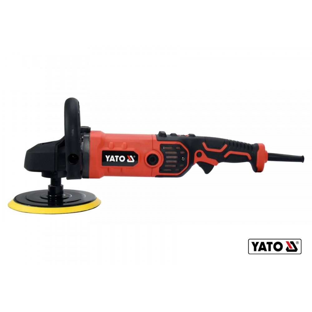 Полірувальна машина YATO 1400 Вт Ø180 мм 600-3500 об/хв М14 Полірувальна машина YATO 1400 Вт Ø180 мм 600-3500 об/хв М14