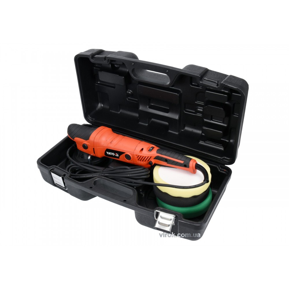 Полірувальна ексцентрикова машина мережева YATO 720 Вт Полірувальна ексцентрикова машина мережева YATO 720 Вт