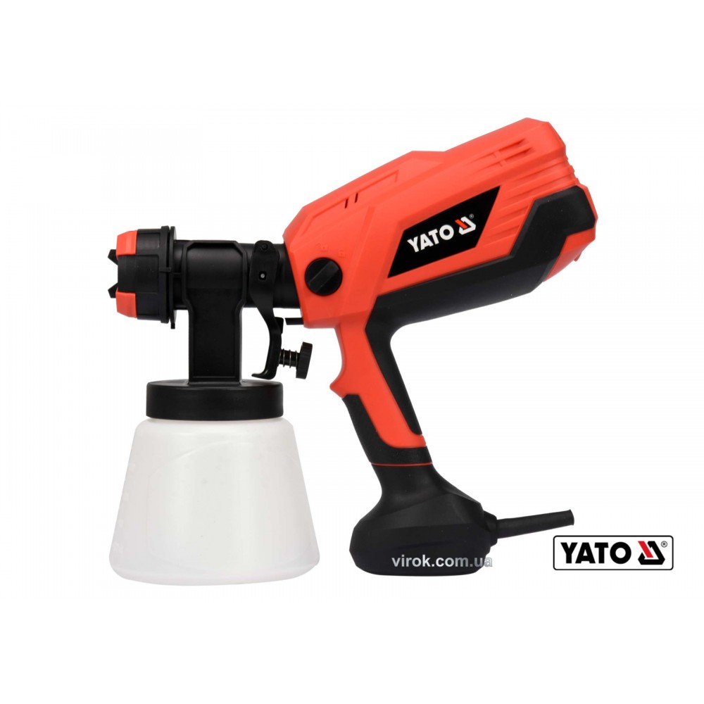 Пульверизатор мережевий YATO 600 Вт 1 л сопло Ø2.6 мм Пульверизатор мережевий YATO 600 Вт 1 л сопло Ø2.6 мм