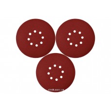 Круг шліфувальний з наждачного паперу з липучкою YATO 180 мм Р120 до YT-82341 3 шт
