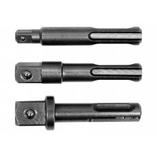 Тримачі-адаптери торцевих головок SDS+ YATO 1/4" 3/8" 1/2" 3 шт