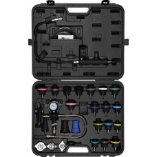 Засоби для діагностики системи охолодження двигунів авто YATO, з тиском- 0,25 MPa, 28 елем.