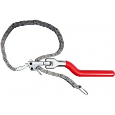 Ключ до оливного фільтру ланцюговий YATO : Ø=60-160 мм, з хром-ванадію [6/24]