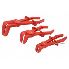 Затискачі для шлангів і патрубків з фіксаторами YATO 13/17/32 мм 3 шт