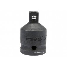 Перехідник ударний YATO 3/4"(F) - 1/2"(M) 55 мм