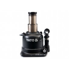Домкрат гідравлічний стовбцевий з подвійним штоком YATO 10 т 125-225 мм