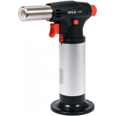 Пальник газовий YATO 200 Вт, з заправлювальною ємністю; витрата 13,1 гр/год