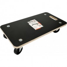 Візок-платформа YATO 575х 300х 18 мм на 4 колесах Ø= 75 мм, навантаж.- 200 кг, h= 110 мм