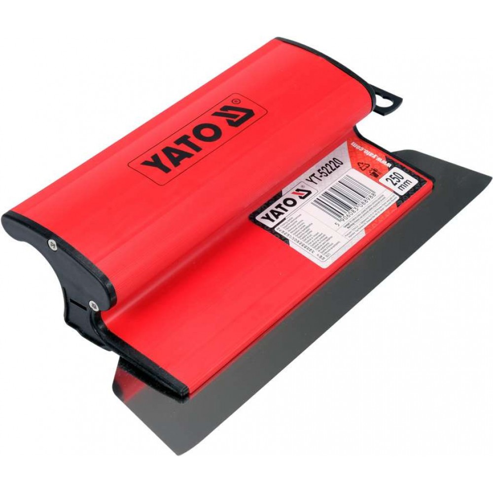 Шпатель для фінішного шпаклювання YATO, 250 мм, зі змінним лезом Шпатель для фінішного шпаклювання YATO, 250 мм, зі змінним лезом