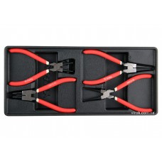 Вклад до інструментальної шафи YATO знімачі стопорних кілець 180 мм 4 шт