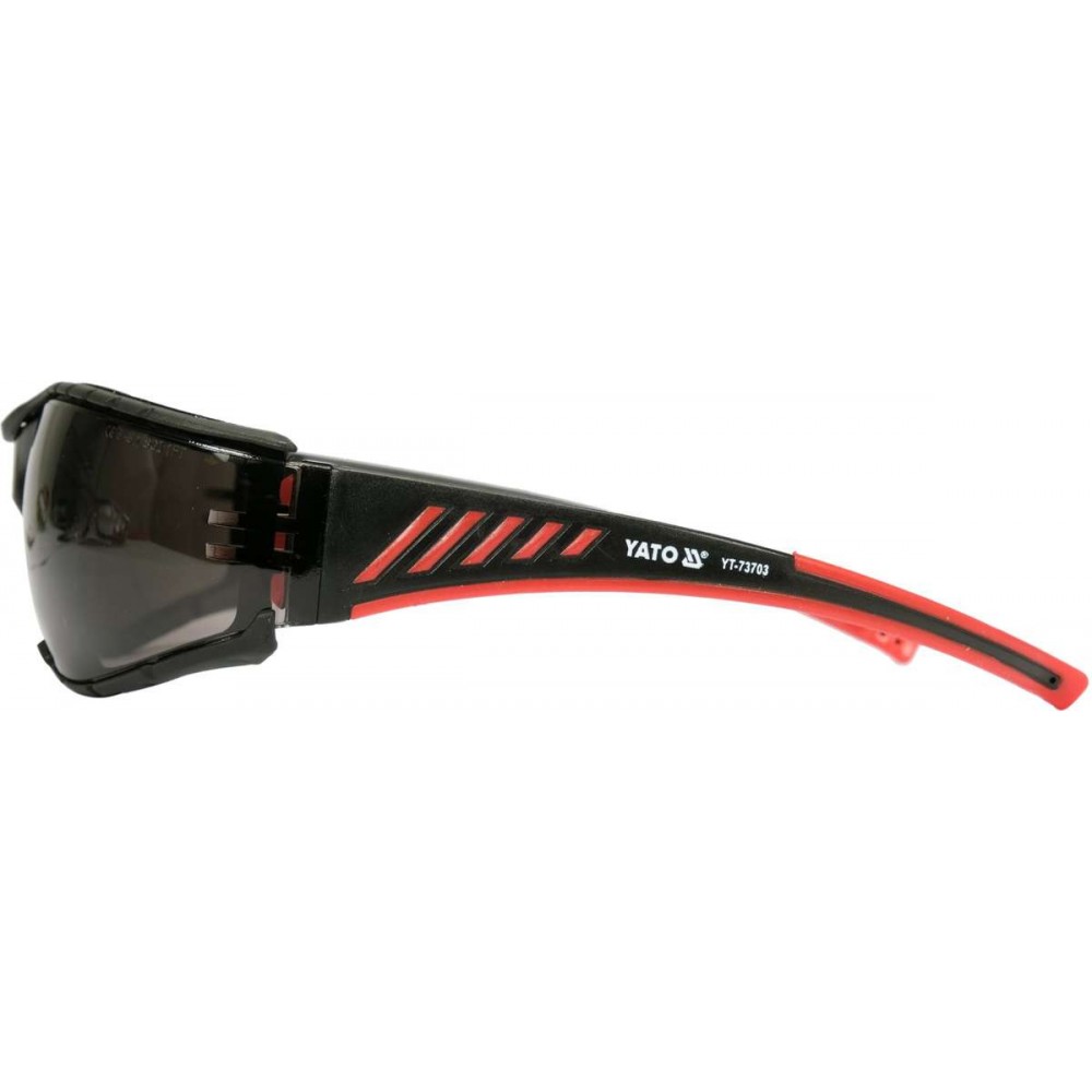 Окуляри захисні YATO відкриті, прозорі, з оправою Окуляри захисні YATO відкриті, прозорі, з оправою