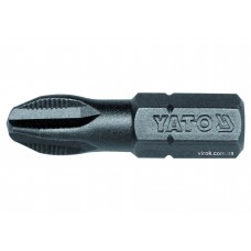 Насадка викруткова YATO 1/4" хрестова PH3 х 25 мм 50 шт