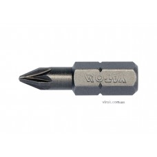 Насадка викруткова YATO "Pozidriv" PZ1 х 25 мм HEX 1/4" 10 шт
