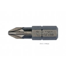 Насадка викруткова YATO "Pozidriv" PZ2 х 25 мм HEX 1/4" 10 шт