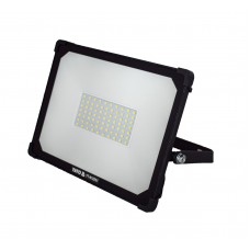 Прожектор переносний з SMD-діодним випромінювачем YATO : 50 Вт, 230 В, 4750 лм, 75 діодів