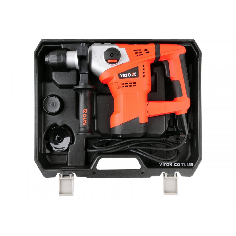 Перфоратор мережевий SDS+ YATO 1500 Вт Перфоратор мережевий SDS+ YATO 1500 Вт