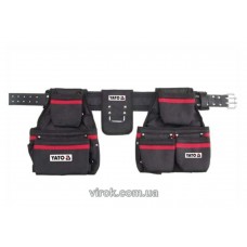 Пояс для цвяхів та інструментів YATO 21 кишеня