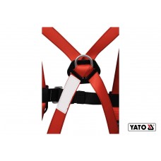 Шлейки безпеки з лямками корпуса тіла і амортизатор YATO для висотних робіт