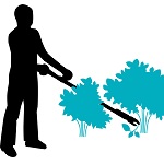 Для проріджування чагарників Для прореживания кустарников