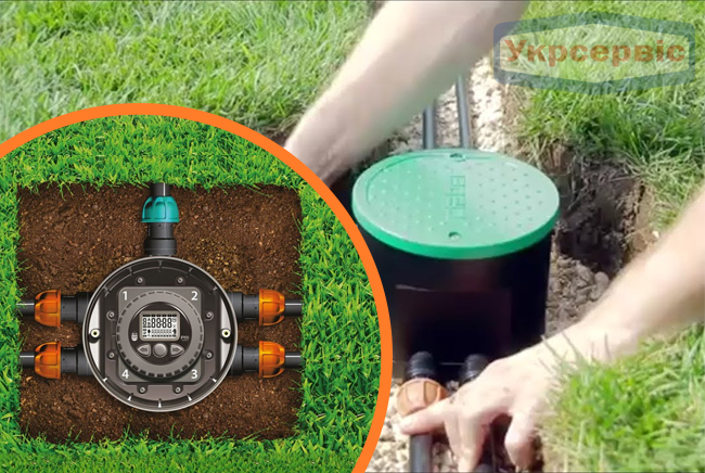 Купити недорого таймер для поливу Claber Hydro 4